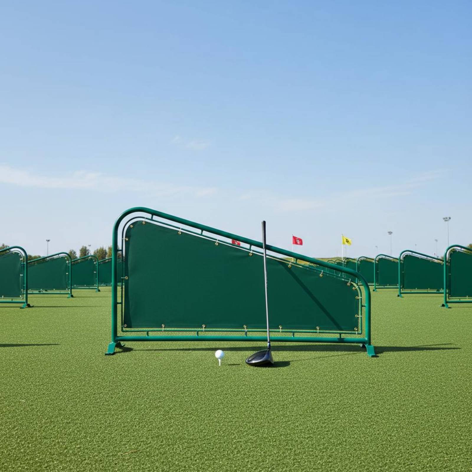 Golf Equipment - Canvas Golf Divider Heavy Duty Practice