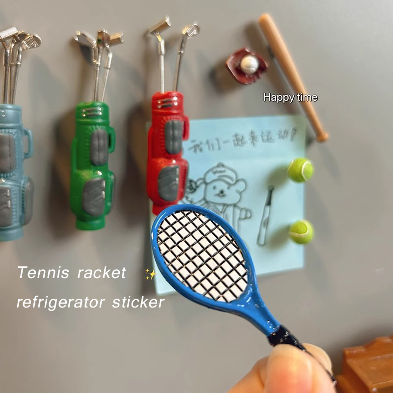 Sports Equipment Fridge Magnet - Golf Equipment Photos review and price