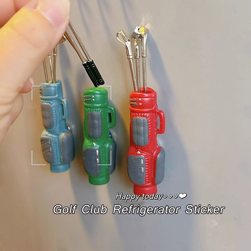 Sports Equipment Fridge Magnet - Golf Equipment Photos review and price