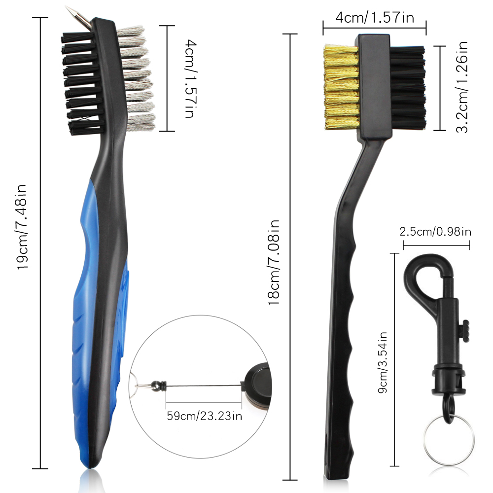 2Pcs/Set Golf Club Brush Golf  - Golf Equipment To Improve Your Game review and price