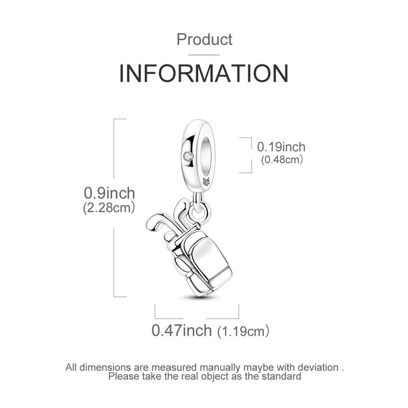 100% 925 Sterling Silver Golf  - Golf Equipment Gifts review and price