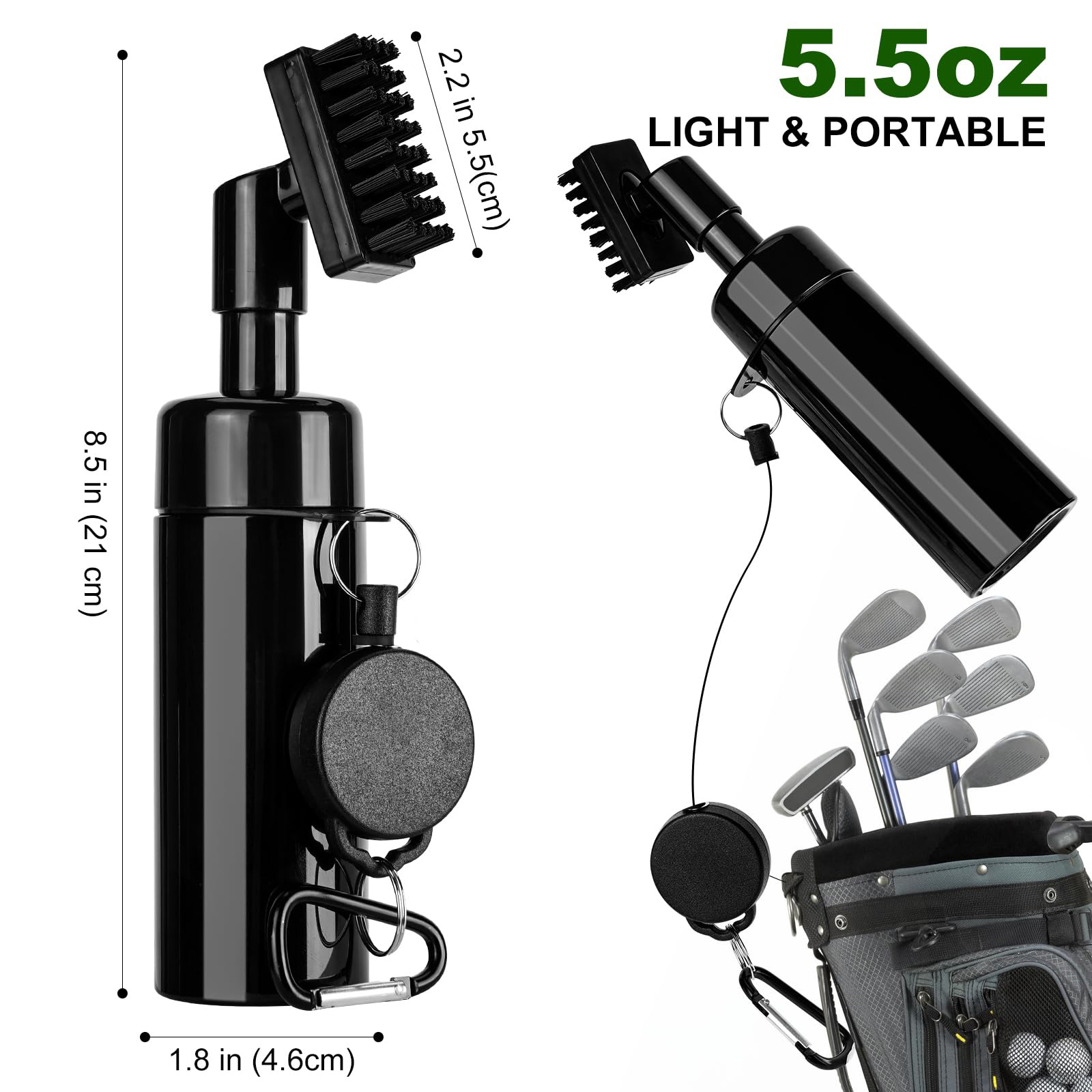 Golf Club Head Cleaning Brush, - Golf Equipment To Improve Your Game review and price