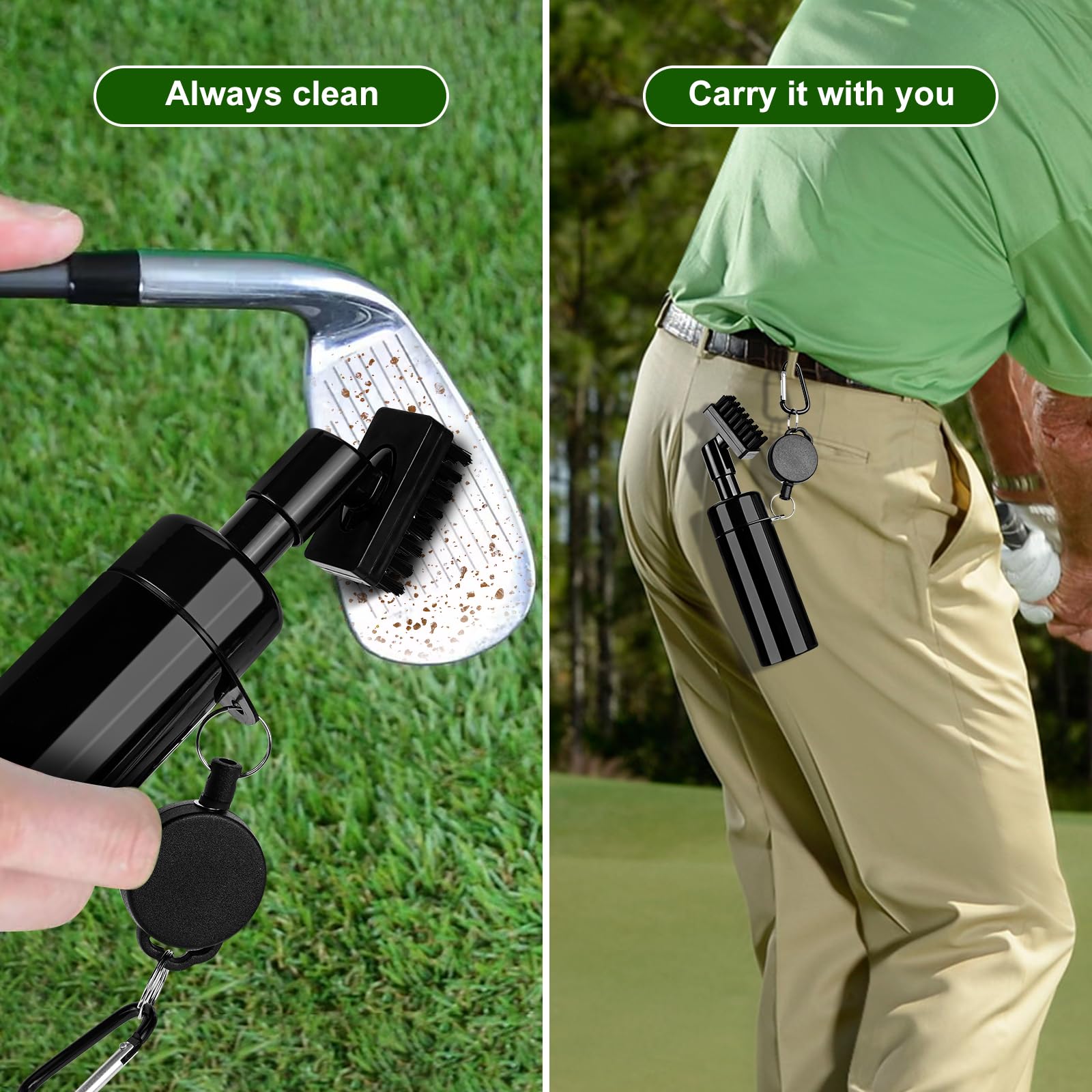 Golf Club Head Cleaning Brush, - Golf Equipment To Improve Your Game review and price
