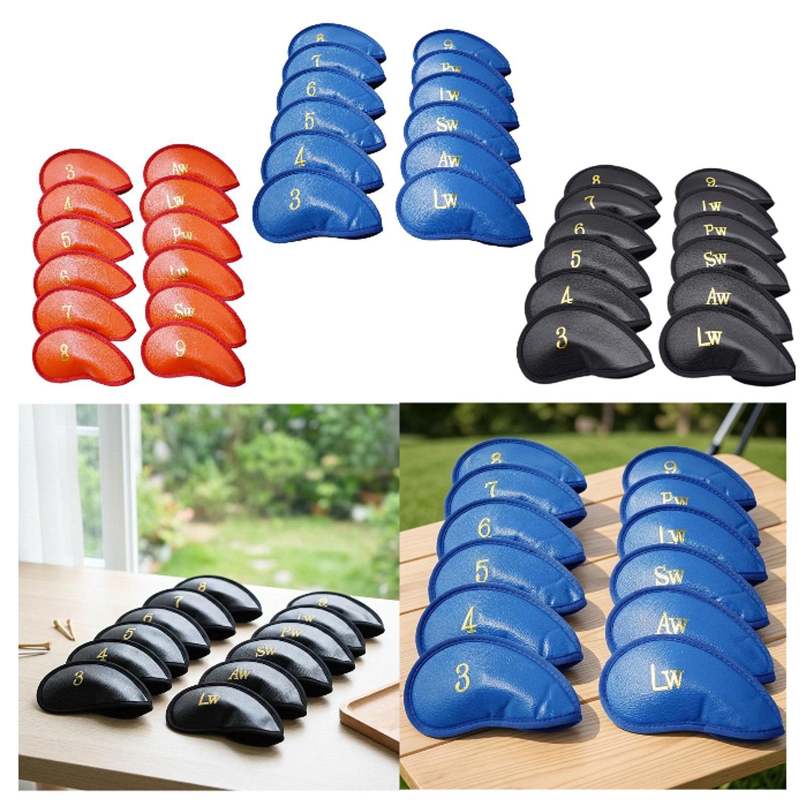 Golf Irons Head Cover 12 Piece - Golf Club Iron Set review and price